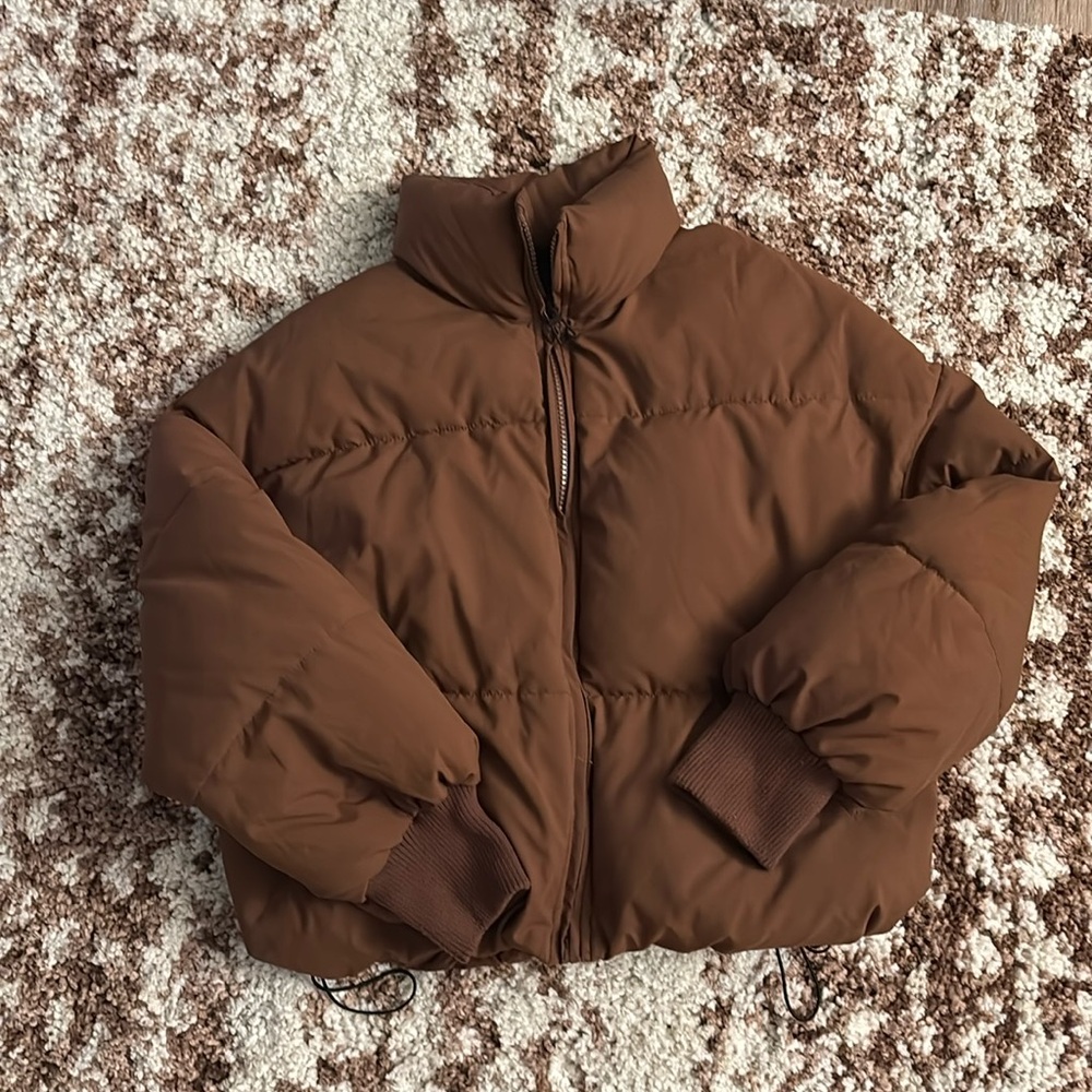 Brown Bomber Jacket